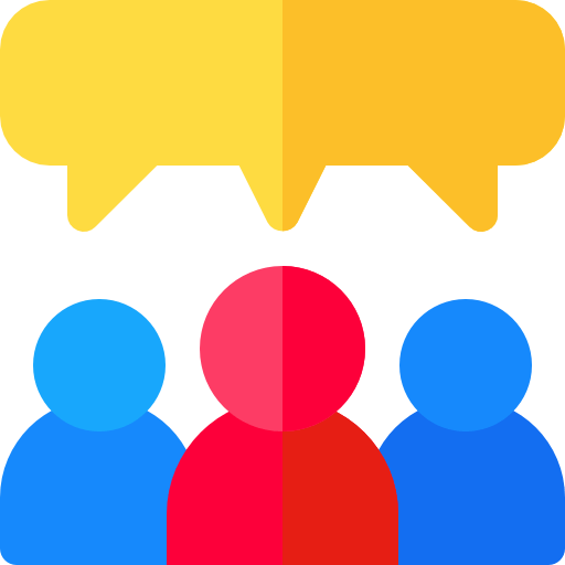 Bulle conversation et personnages