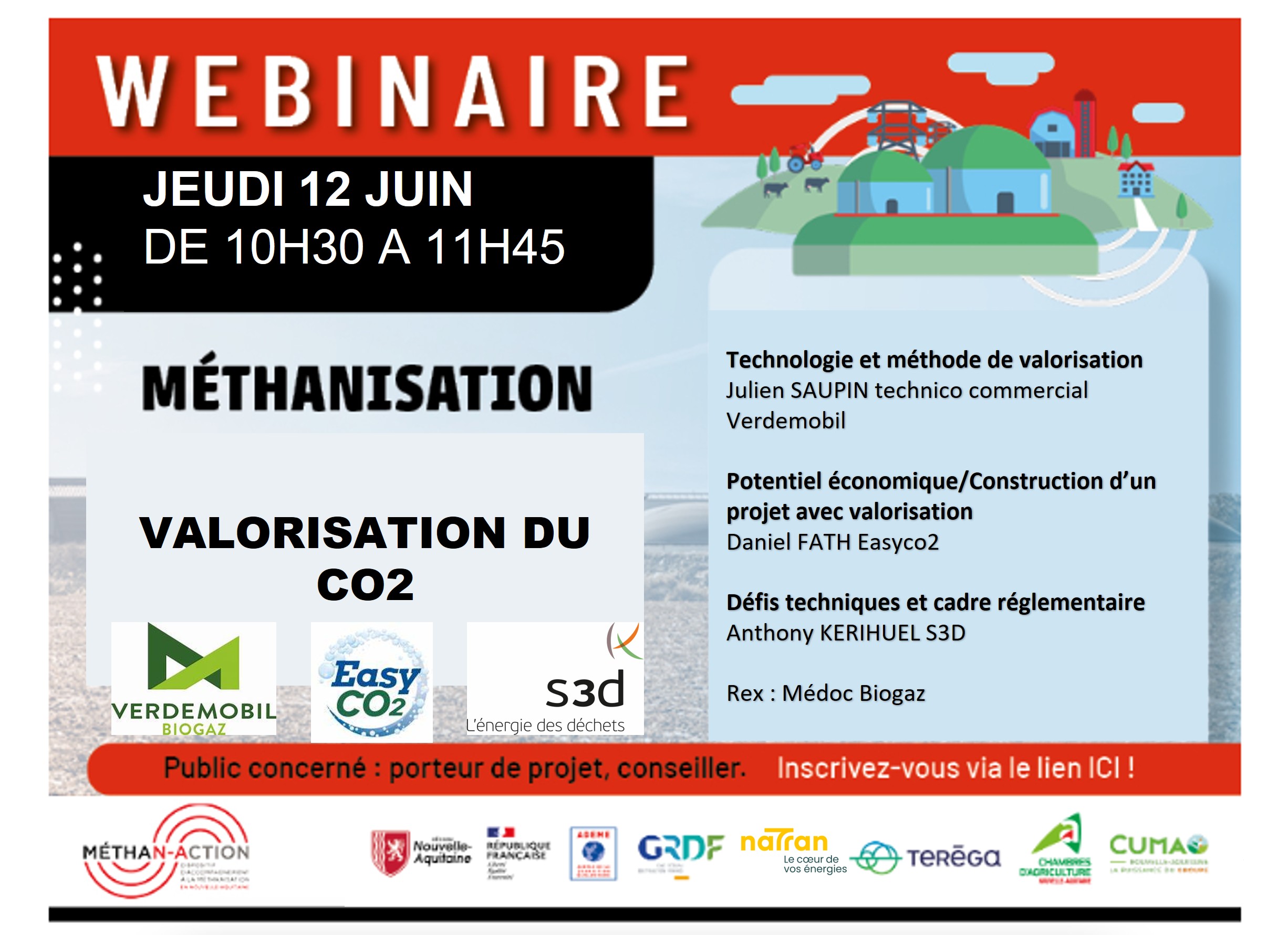 Replay du WEBINAIRE « Valoriser le CO2 »